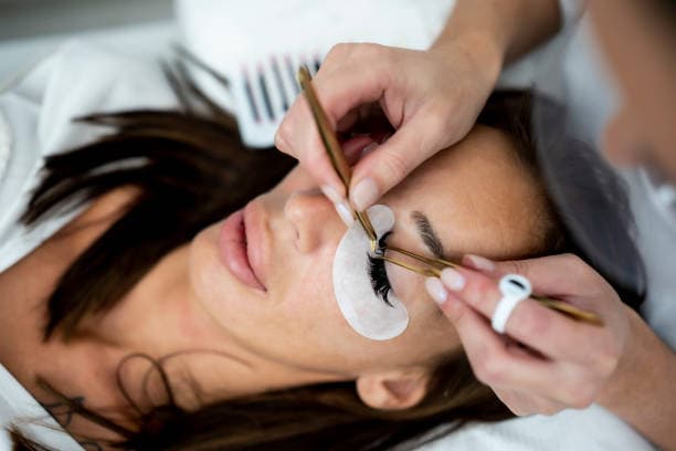 Eyelash Extensions Technician training at BC Medical Spa & Wellness Centre